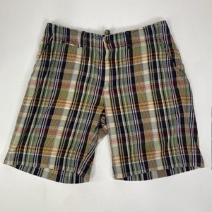 Polo‎ Ralph Lauren Plaid Shorts Cotton Casual Summer Size 38
